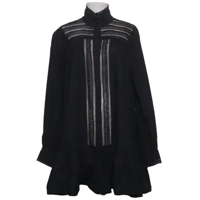 Robe (Noir) de Custommade Coton, Polyester, Viscose