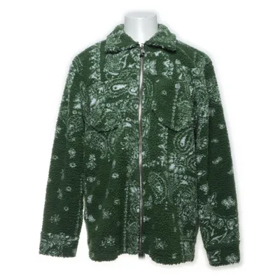 Fleecejacka (Grön, Vit, Flerfärgad) från Reclaimed Vintage Polyester