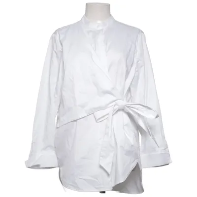 Blouse (Wit) van Sleek Atelier Katoen