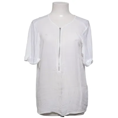 Top (White) from The Kooples Sport Cotton, Silk, Tencel