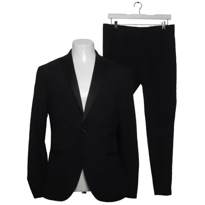Suit (Black) from Isaac Dewhirst Elastane, Polyester, Viscose