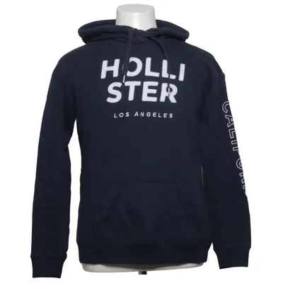 Huvtröja (Blå) från Hollister Bomull, Polyester