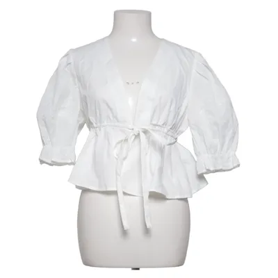 Blouse portefeuille (Blanc) de Shein