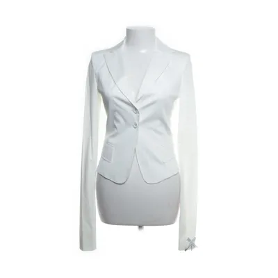 Kavaj (Vit) från Patrizia Pepe Bomull, Elastan, Polyester, Nylon