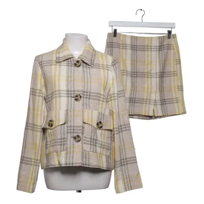 Jakkesæt med nederdel (Beige, Gul, Sort) fra InWear Bomuld, Polyester, Viscose