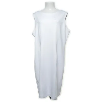 Klänning (Vit) från Ellos Plus Collection Elastan, Polyester