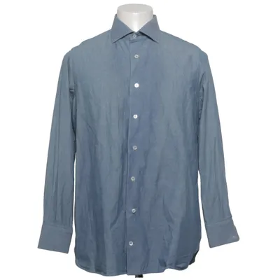 Shirt (Blauw) van Blugiallo Katoen