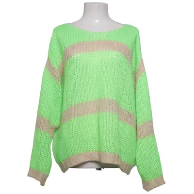 Pull-over (Vert, Beige) de Maan Acrylique, Mohair, Polyamide