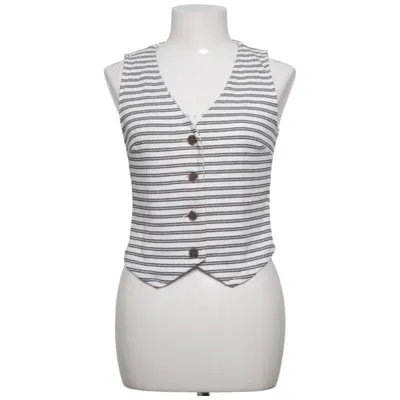 Väst (Vit, Svart) från Divided by H&M Bomull, Polyester, Elastan