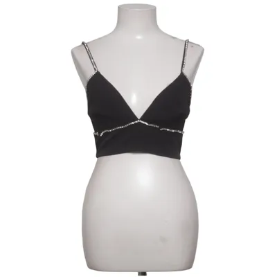 Crop top (Zwart) van 4th + Reckless