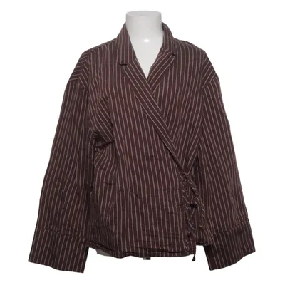 Blouse portefeuille (Marron) de Pull & Bear Lyocell, Polyester