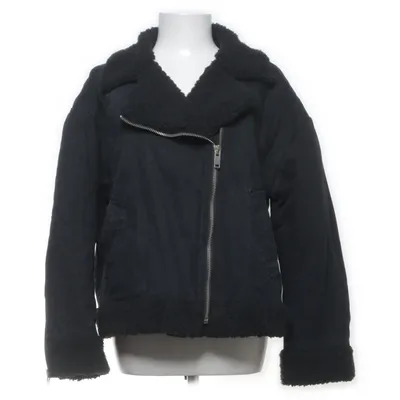 Shearling jacket (Black) from Bolongaro Trevor Cotton, Polyester
