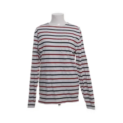 Långärmad t-shirt (Vit, Röd, Blå) från Boomerang Bomull