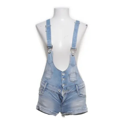 Dungaree shorts (Blue) from Simply Chic Cotton, Elastane