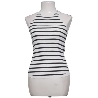 Tanktop  (Hvid, Sort) fra Raiine Nylon, Viscose