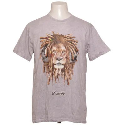 T-shirt (Grå, Flerfärgad) från JHK Bomull