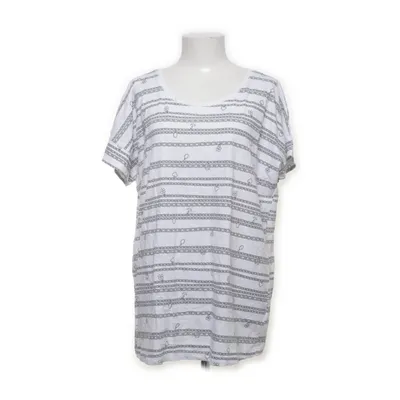T-shirt (Hvid, Flerfarvet) fra Laura Torelli Bomuld