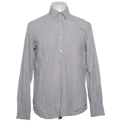 Shirt (Grijs) van Massimo Dutti Katoen