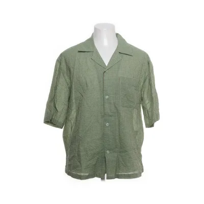 Kortärmad skjorta (Grön, Gul) från Zara Bomull, Polyester