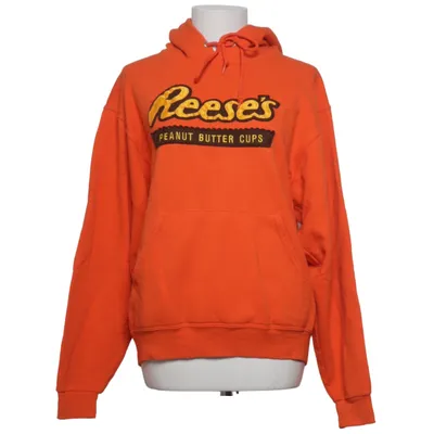 Huvtröja (Orange) från Jerzees Bomull, Polyester