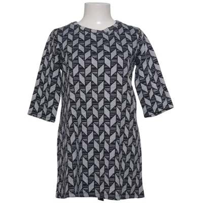Robe (Noir, Blanc) de Zara Trafaluc Coton, Élasthane, Polyester, Viscose