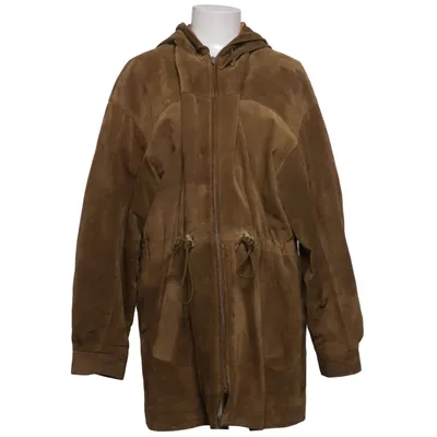 Parka (Brown) from Danier Suede