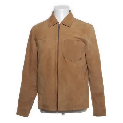 Leren jack (Bruin) van Topman Polyester, Leer