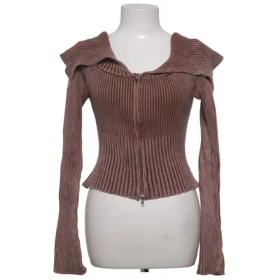 Strickjacke (Braun) von Yu & Me Polyester, Viskose
