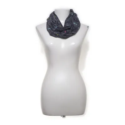 Infinity scarf (Zwart, Meerkleurig) van Babauba Katoen, Elastaan