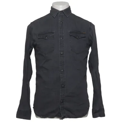 Denim shirt (Gray) from Jack & Jones Jeans Intelligence Cotton