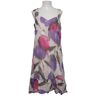Robe (Beige, Violet, Rose) de Elinette Acétate, Coton, Soie