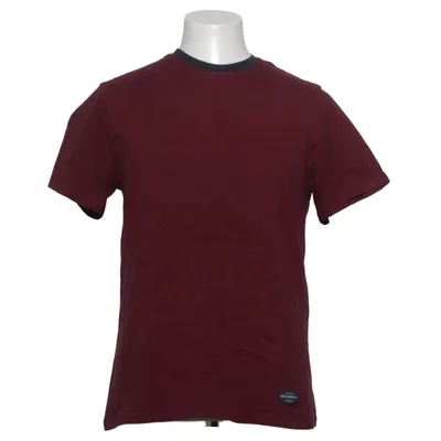 T-shirt (Rød, Sort) fra Henderson Bomuld