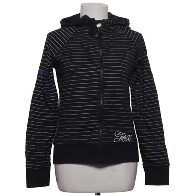 Hoodie (Black, White, Blue) from Fox Cotton