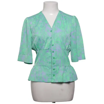Peplumbluse (Grøn, Blå) fra Rodebjer Genanvendt polyester