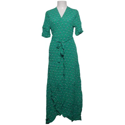 Wickelkleid (Grün, Weiß, Schwarz) von Boii Viskose