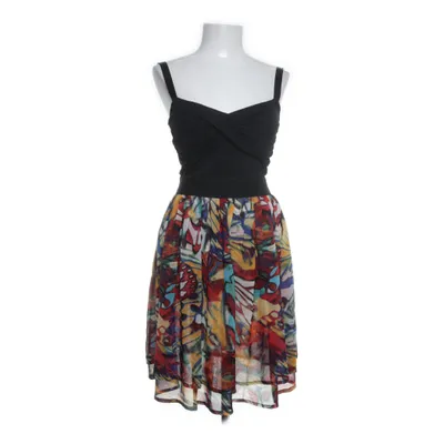 Klänning (Svart, Flerfärgad) från Halens Viskos, Polyester, Elastan