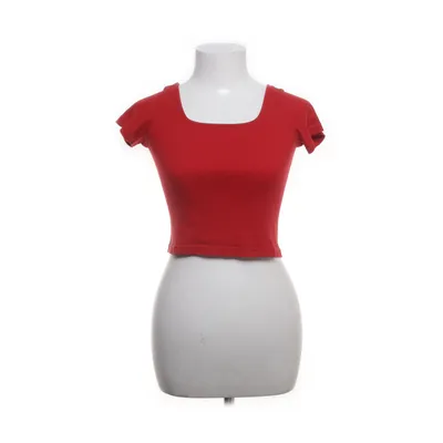 Crop top (Rood) van Brandy Melville