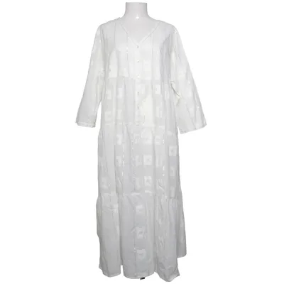 Långklänning (Vit) från Gudrun Sjödén Bomull