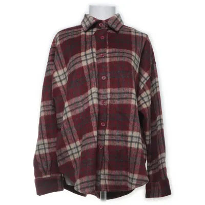 Flanellen overhemd (Rood, Beige, Zwart) van Mochy Katoen, Polyester