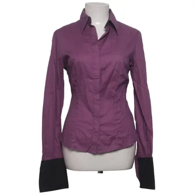 Shirt (Purple, Black) from Hawes & Curtis