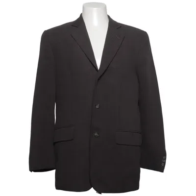 Blazer (Gray) from Madison Avenue Polyester, Viscose, Wool