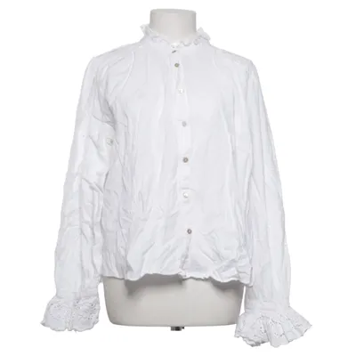 Blouse (White) from Ba&sh Cotton, Linen