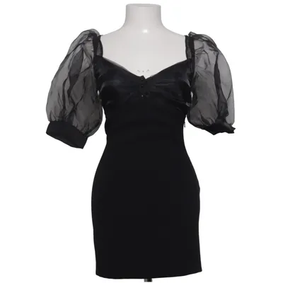 Robe (Noir) de Am Lul Polyester, Viscose