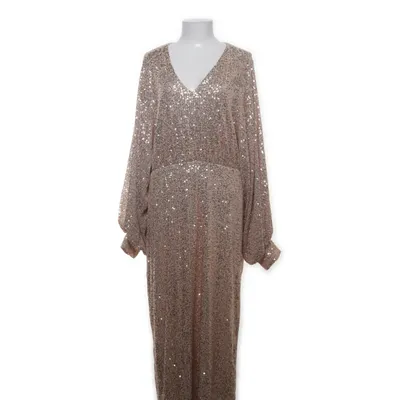 Aftonklänning (Guldfärgad) från Ellos Polyester