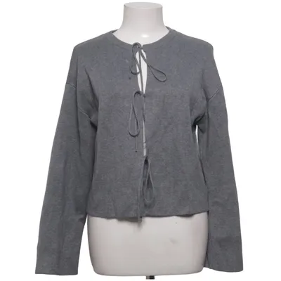 Cardigan (Gray) from Gina Tricot Polyamide, Viscose