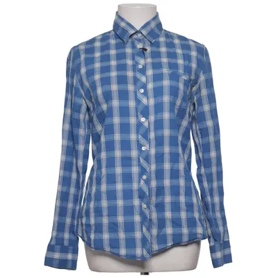 Skjorte (Blå, Hvid) fra Mustang True Denim Bomuld