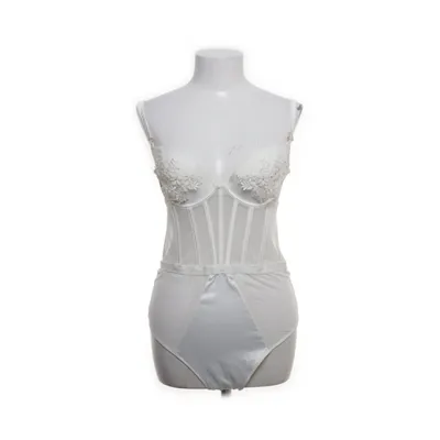 Underklädesbody (Vit) från Primark Elastan, Polyamid, Polyester