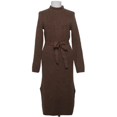 Jurk met col (Bruin) van WilliamRast Acryl, Alpacawol, Elastaan, Nylon, Polyester