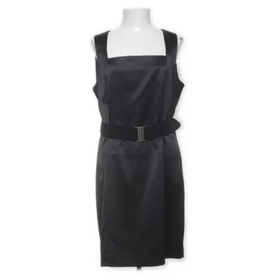 Klänning (Svart) från Juna Elastan, Polyester