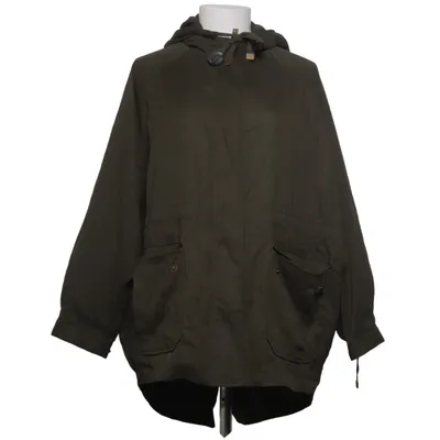 Parka (Grøn) fra Forever 21 Bomuld, Polyamid, Polyester